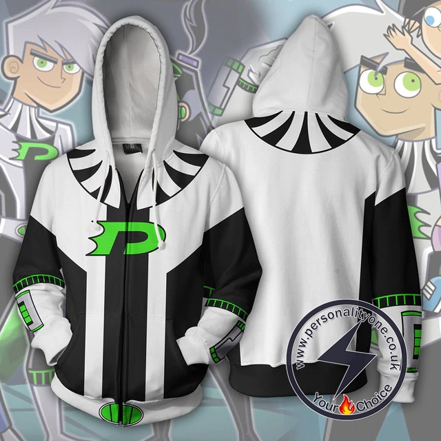 Danny Phantom Hoodie - 10 Years Later Jacket